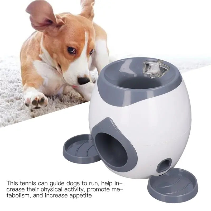 【FAVORITE!】For Dog Tennis Ball Fitting Machine With 2 Tennis Balls For Dog Training Ball Feeding