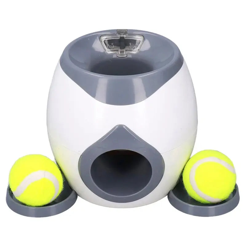【FAVORITE!】For Dog Tennis Ball Fitting Machine With 2 Tennis Balls For Dog Training Ball Feeding